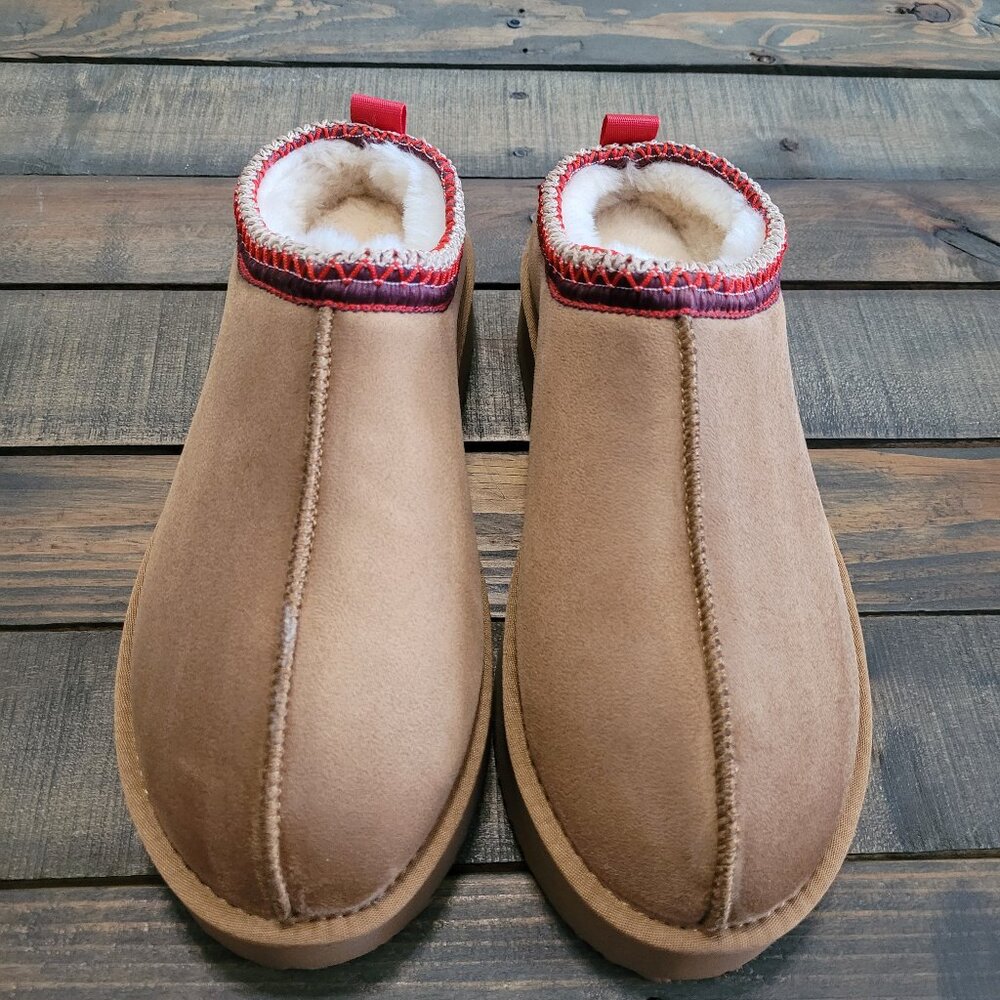 Women's Platform Fur Lined Slip On Boots